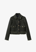 Mango Light jacket - green