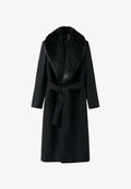 Mango ADULT - Classic coat - black