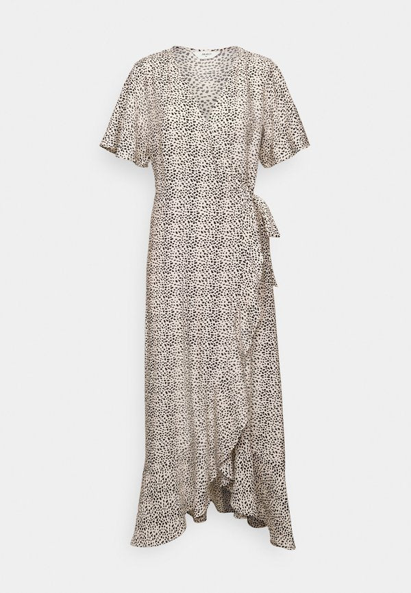 Object Tall OBJLEONORA WRAP LONG DRESS