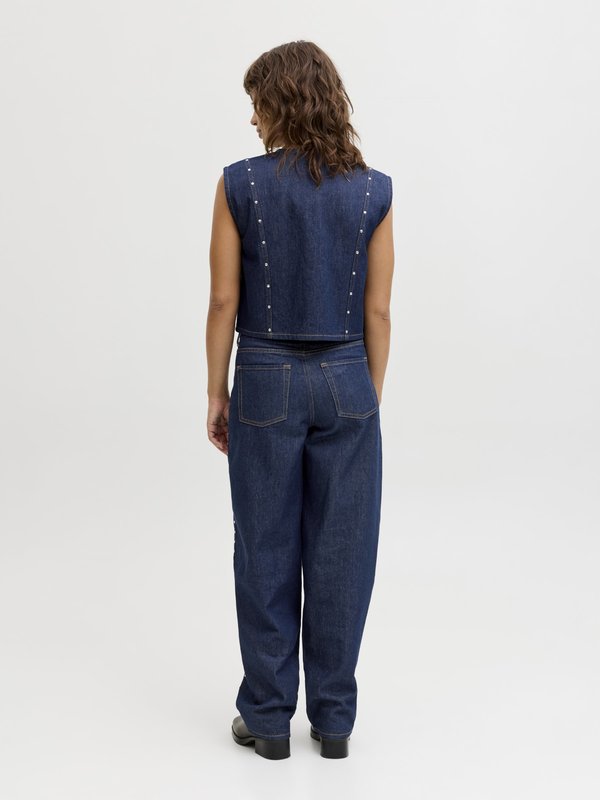 JJXX JXMAE DENIM WAISTCOAT