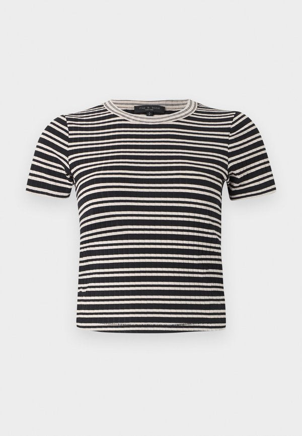rag & bone LUCA STRIPE CONTRAST TEE
