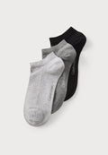 Calvin Klein Underwear WOMEN 3 PACK - Sneaker socks - grey melange