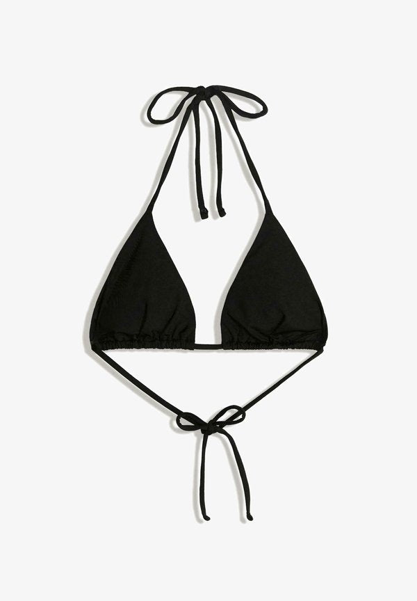 Bershka Bikini top - black