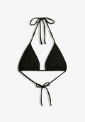 Bershka Bikini top - black