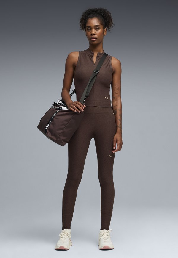 Puma Running tights - chocolate brown