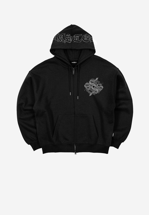 Wasted Paris SCALED ZIP HOODIE UNISEX
