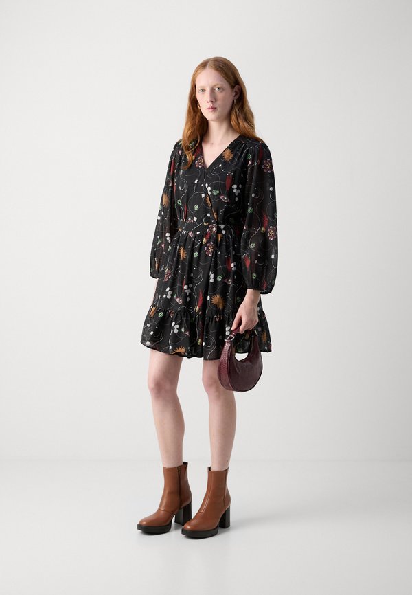 Scotch & Soda MINI WRAP DRESS