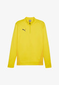 Puma FUSSBALL-TEAMS-GOAL TRAINING 1/4 ZIP - Long sleeved top - gelbschwarzgelb