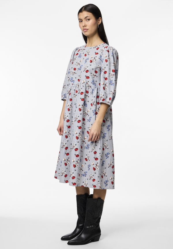 Pieces PCFINA 3/4 MIDI DRESS