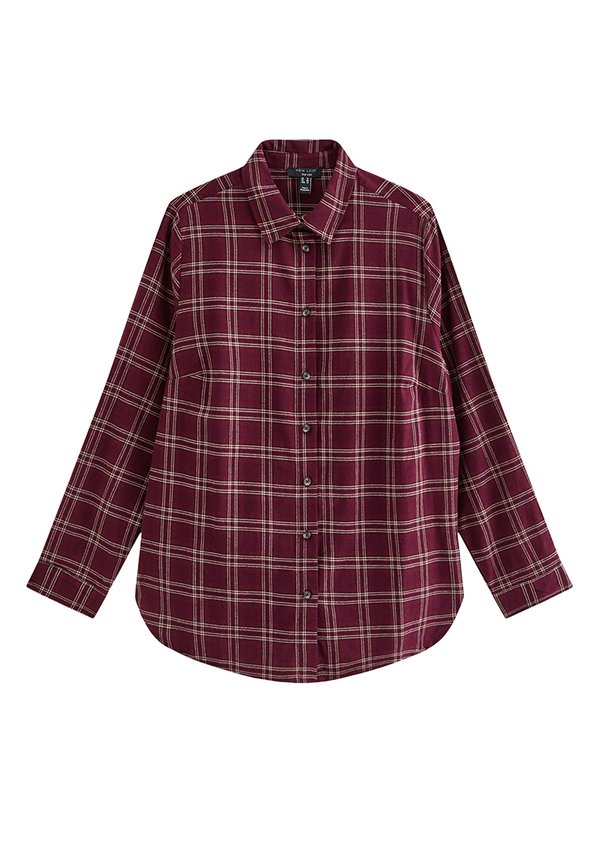 New Look Curves CURVES CHECKED LONG SLEEVE