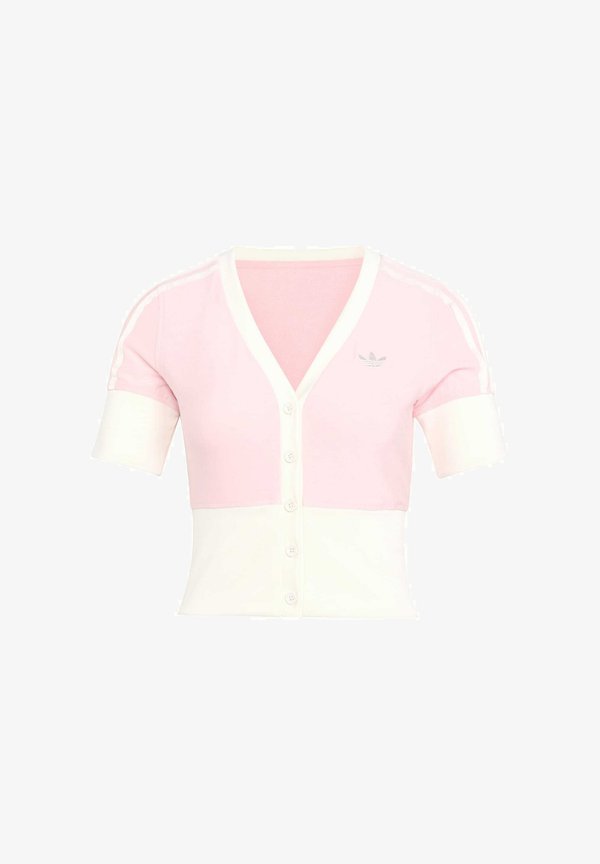 adidas Originals V-NECK - Blouse - sandy pink
