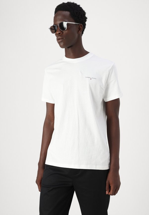 Tommy Jeans SLIM LINEAR CHEST TEE