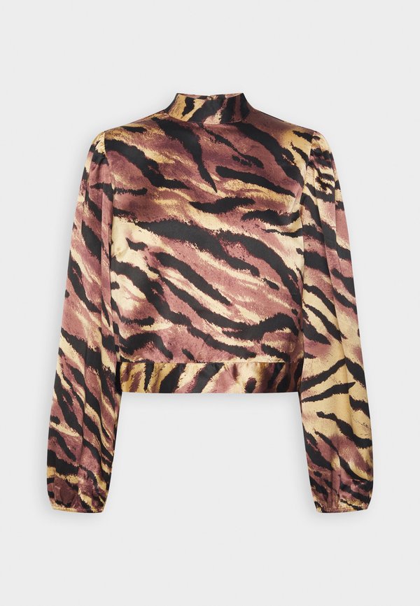 Pieces MONALISE LS OPEN BACK TOP
