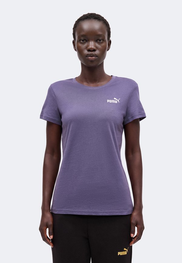Puma SMALL NO. 1 LOGO TEE - Basic T-shirt - inky depths