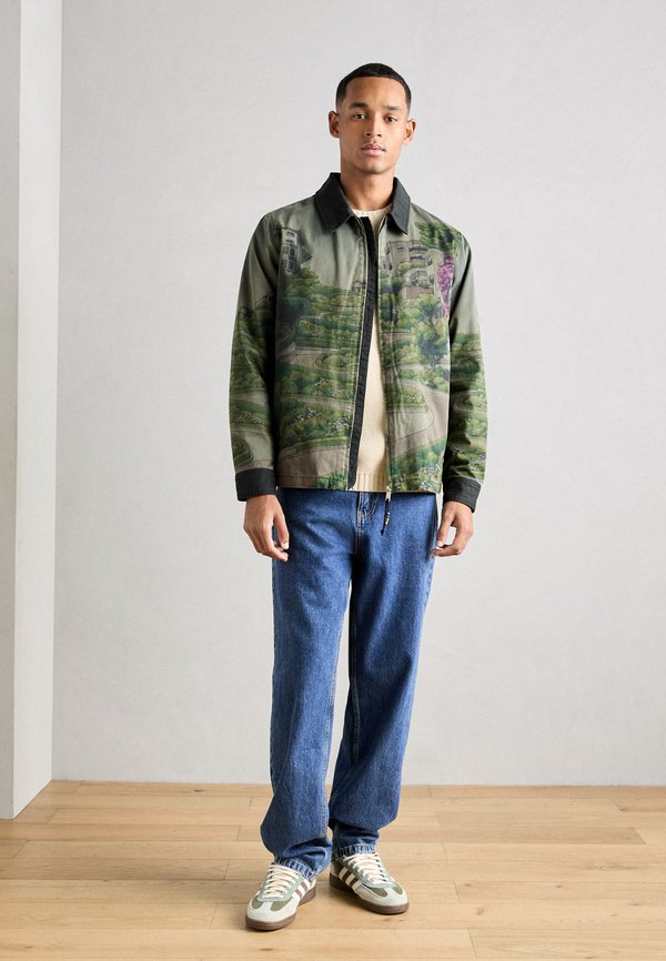 Scotch & Soda PHOTO PRINTED COACH JACKET