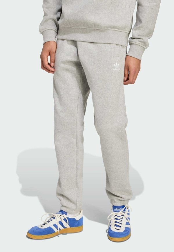 adidas Originals ESS PT - Tracksuit bottoms - medium grey heather   white