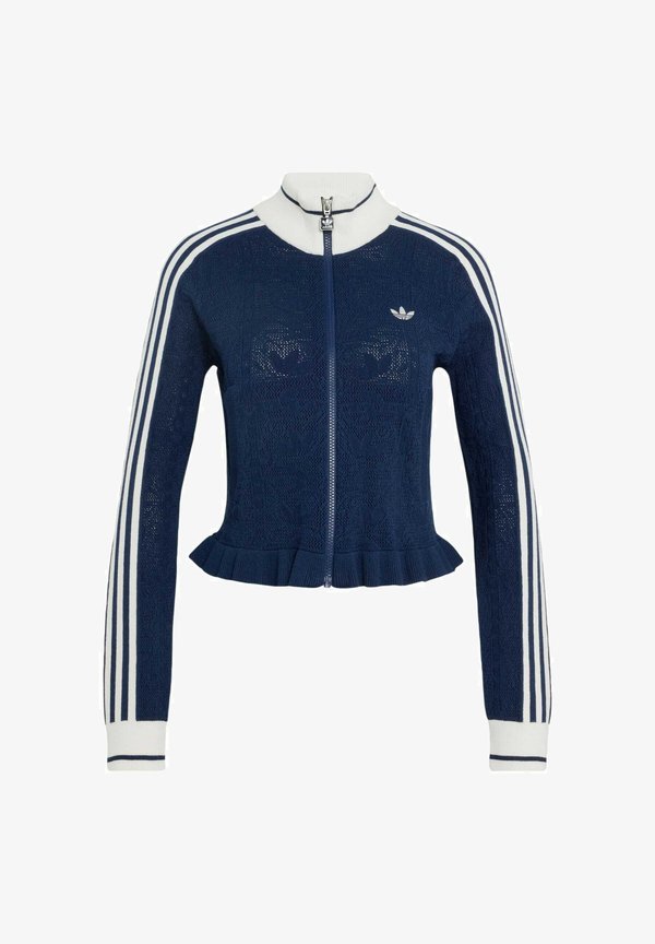 adidas Originals ADIDAS ORIGINALS SPORTS TT W - Cardigan - night indigo off white