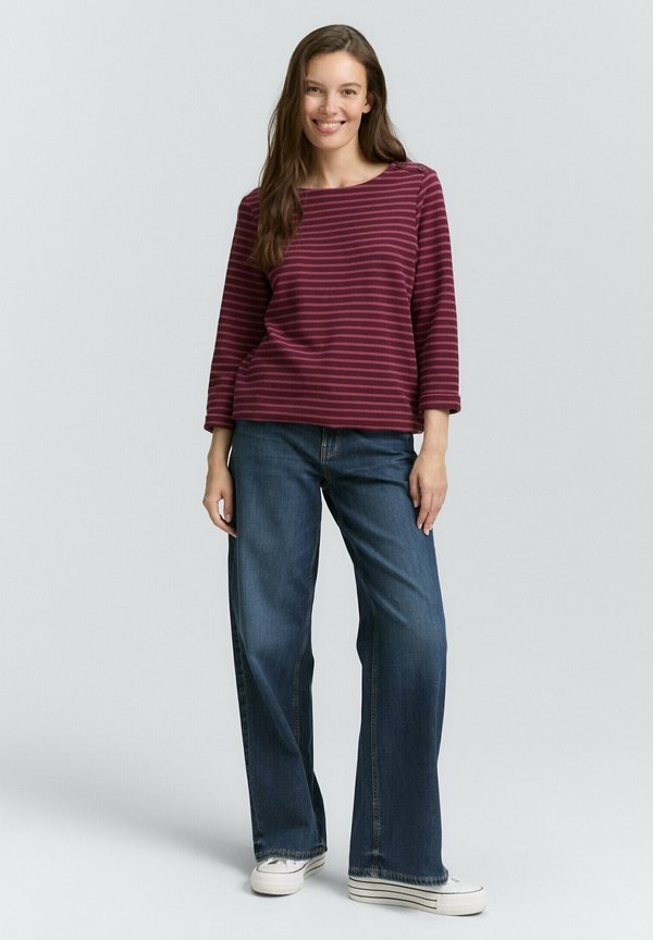 TOM TAILOR T-SHIRT STRUCTURED