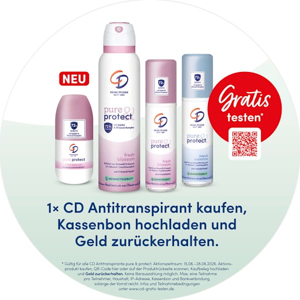 Antitranspirant Deo Zerstäuber Pure & Protect Aqua Essence CD
