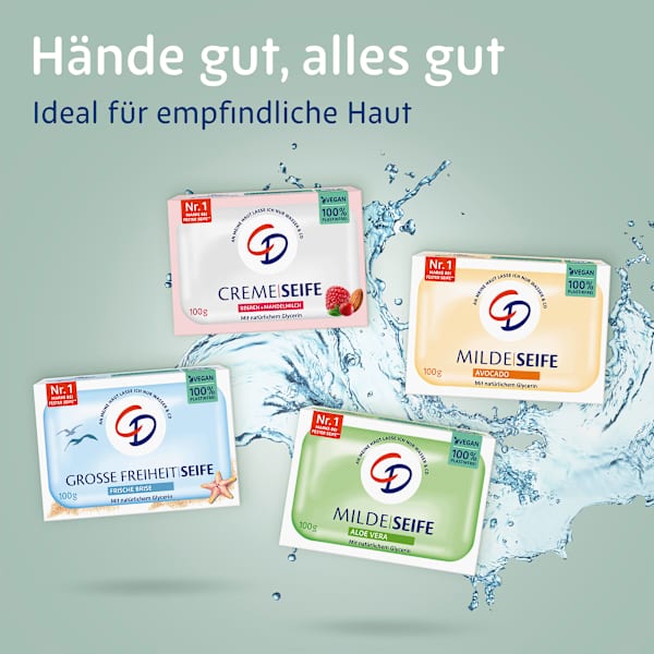 mildes Seifenstück mit Avocado CD