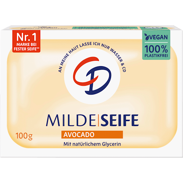 mildes Seifenstück mit Avocado CD
