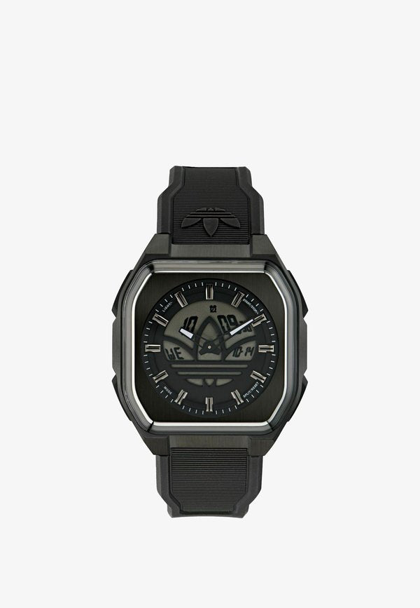 adidas Originals CITY TECH SIX SST - Chronograph watch - black