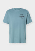 Nike Performance TEE GRIT - Print T-shirt - mineral slate/steam