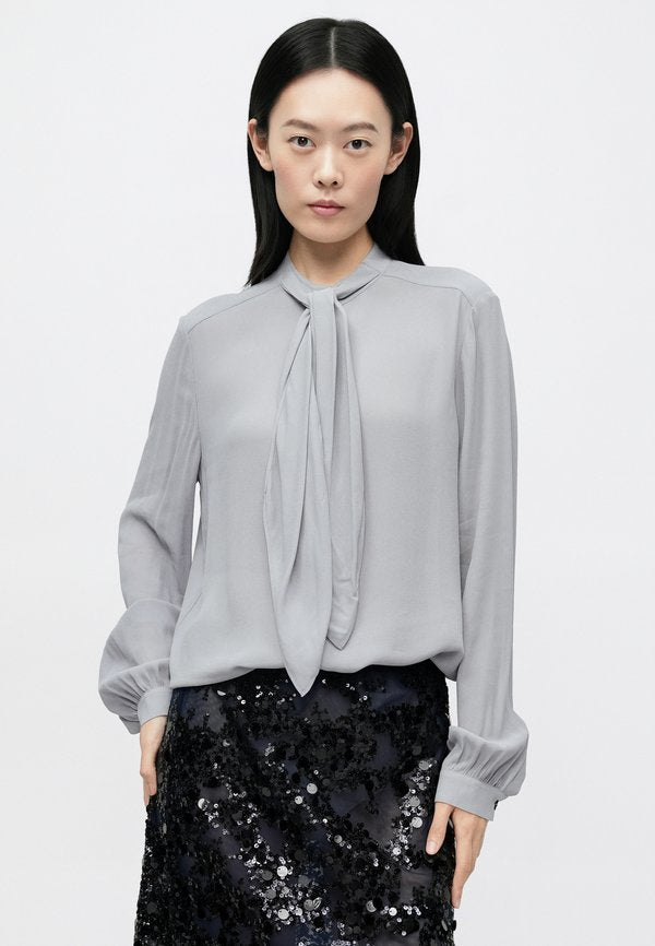 Tory Burch GEORGETTE BOW BLOUSE