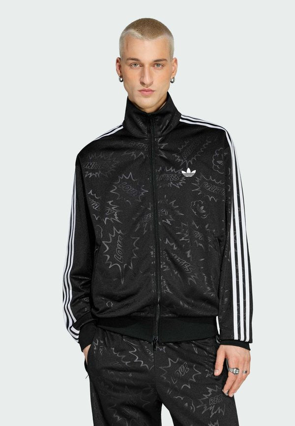 adidas Originals ADIDAS ORIGINALS PRIDE FB TT TRACK TOP UNISEX - Training jacket - black