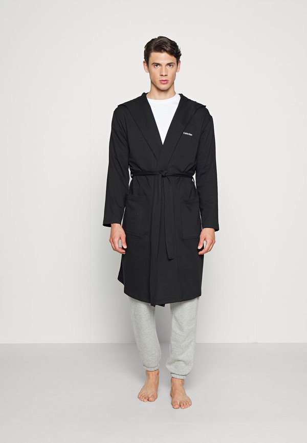 Calvin Klein Underwear ROBE - Dressing gown - black