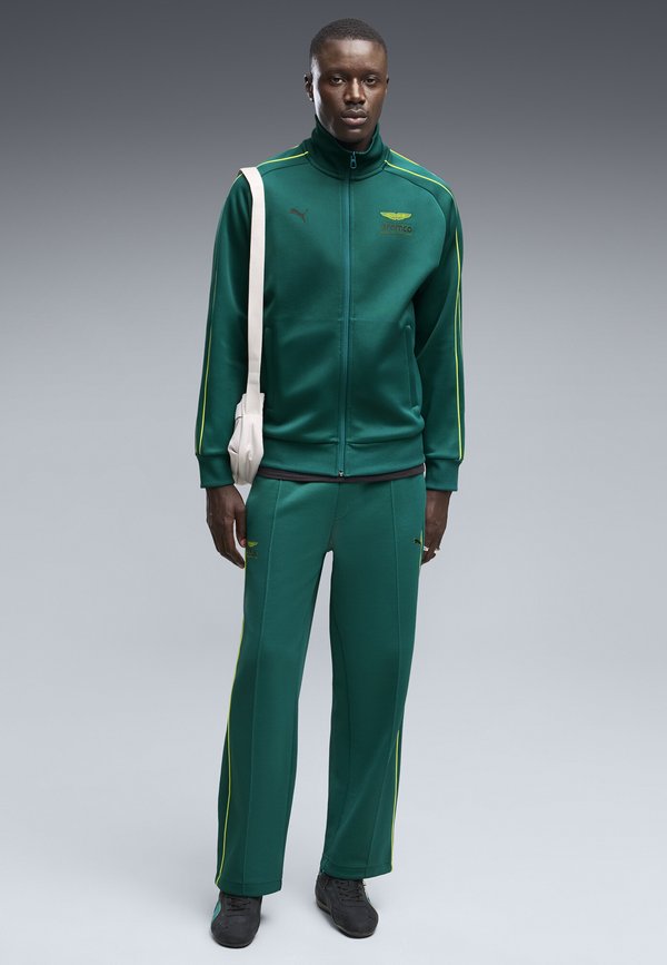 Puma PUMA X ASTON MARTIN ARAMCO F1® TEAM T7 TRAININGSJACKE - Zip-up sweatshirt - green lux