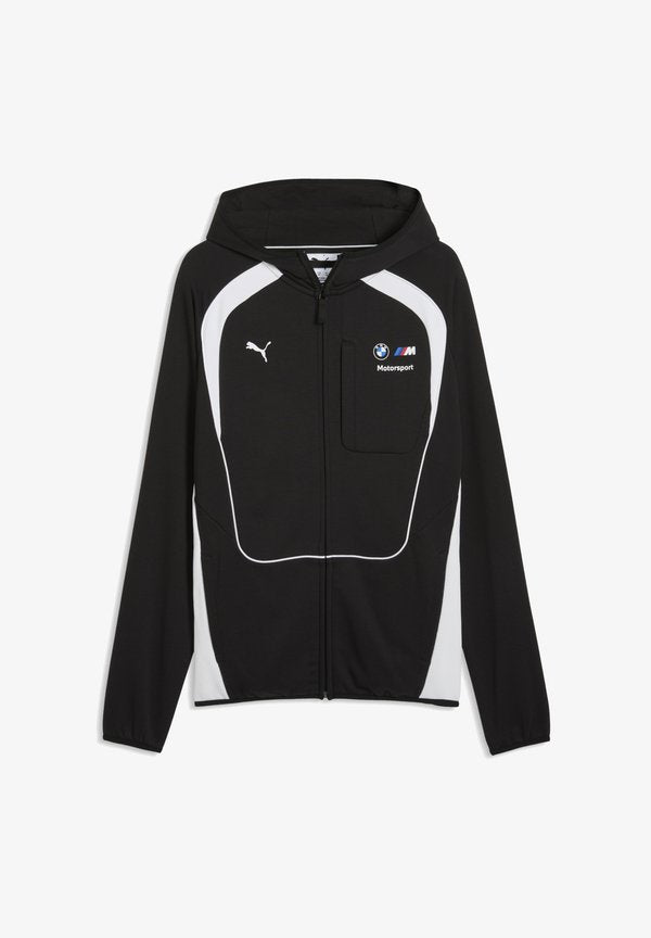 Puma BMW M MOTORSPORT - Zip-up sweatshirt - black