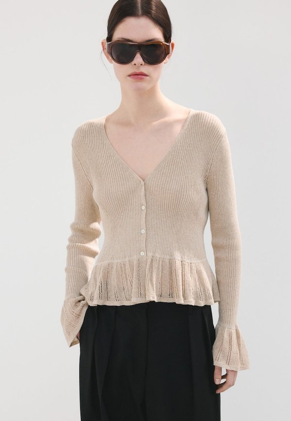 Mango Cardigan - sand