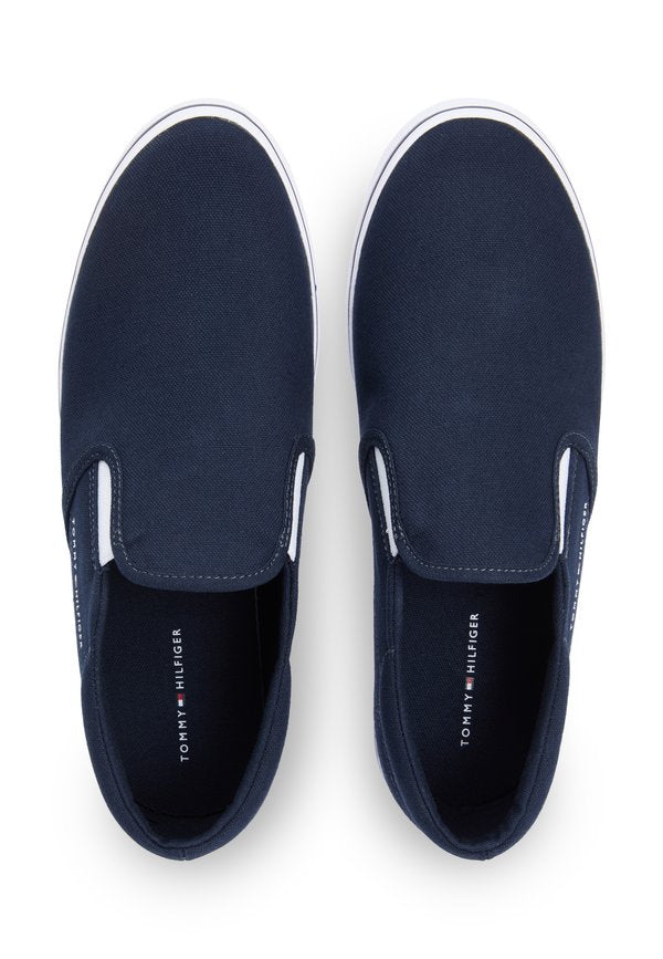 Tommy Hilfiger CANVAS SLIP-ON TRAINERS