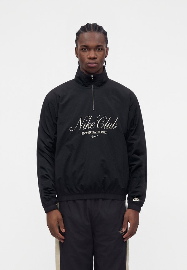 Nike Sportswear CLUB - Light jacket - black/sanddrift
