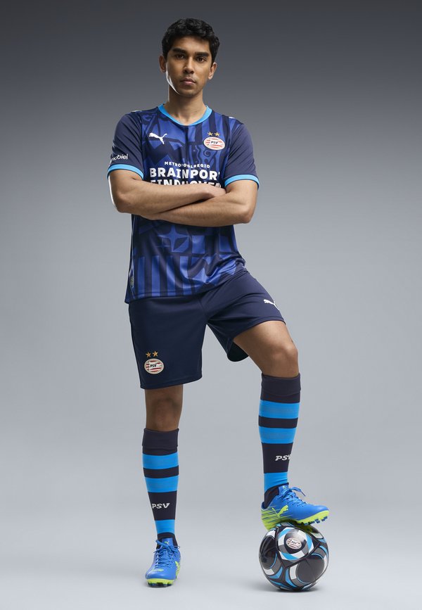 Puma PSV EINDHOVEN 26/27 SHORTS - Sports shorts - navy-speed blue