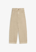 Bershka SUPER BAGGY - Baggy Jeans - sand