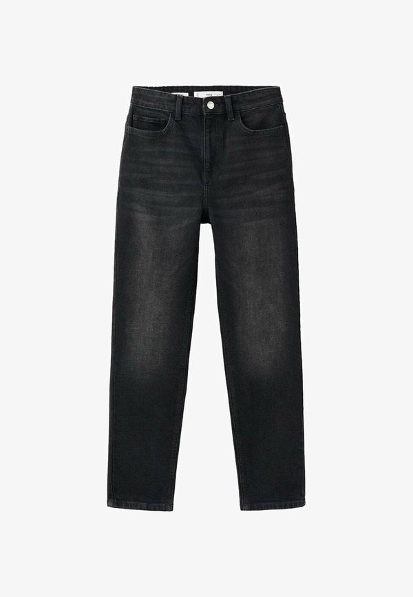 Mango Jeans Tapered Fit - black denim