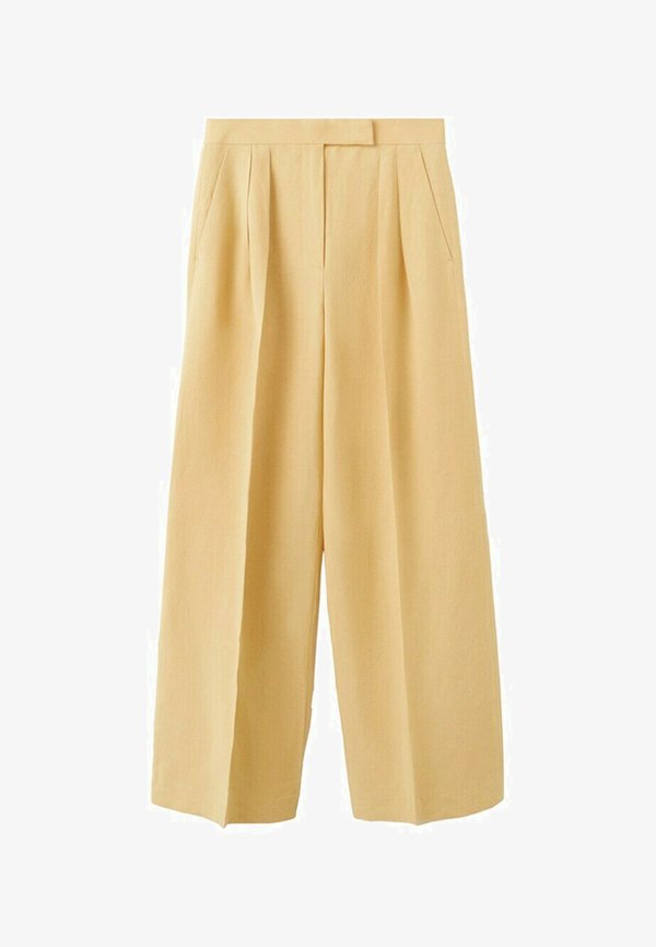 Mango ADULT - Trousers - mustard yellow