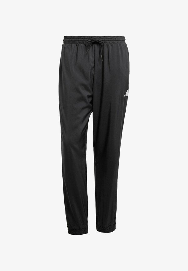 adidas Sportswear ESSENTIALS SMALL LOGO STANFORD - Tracksuit bottoms - black   white