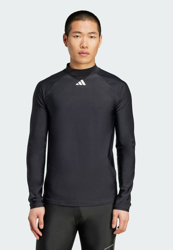 adidas Sportswear Rash vest - black white