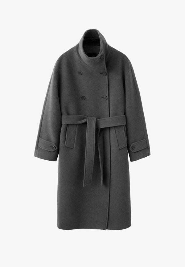 Mango Classic coat - grey