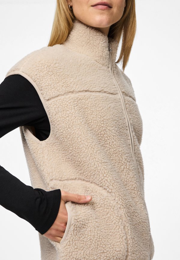 Pieces PCSADIA TEDDY VEST NOOS BC
