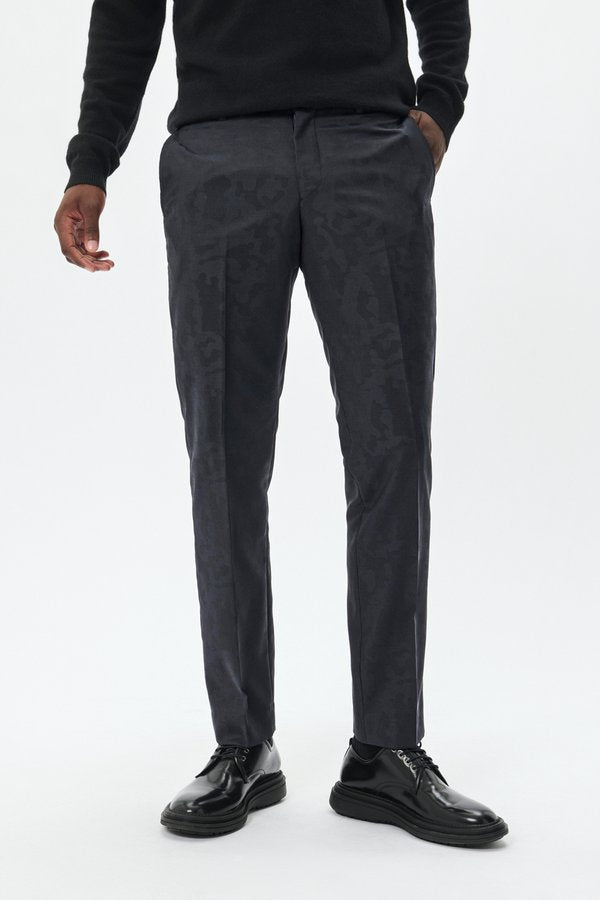 Matinique MALAS PRINTED CAMO SUIT PANTS - SLIMT LEG
