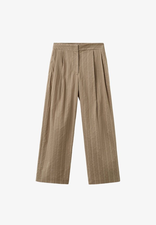 Mango ADULT - Trousers - dark brown