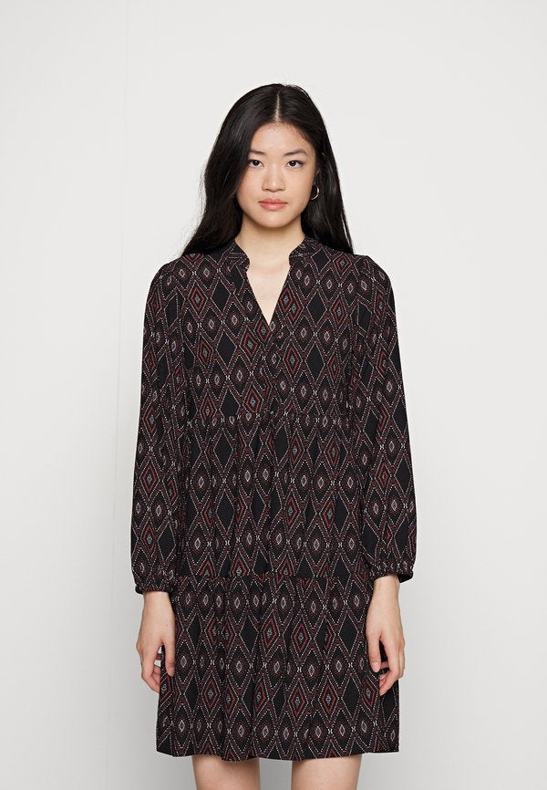 JDY JDYLOTUS V NECK LAYER DRESS