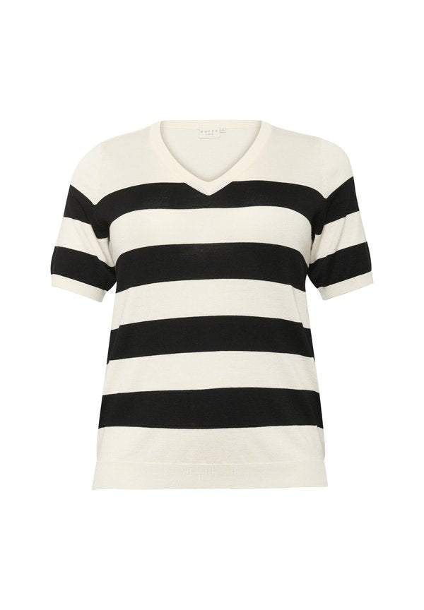 Kaffe Curve KCLIZZY STRIPED V-NECK