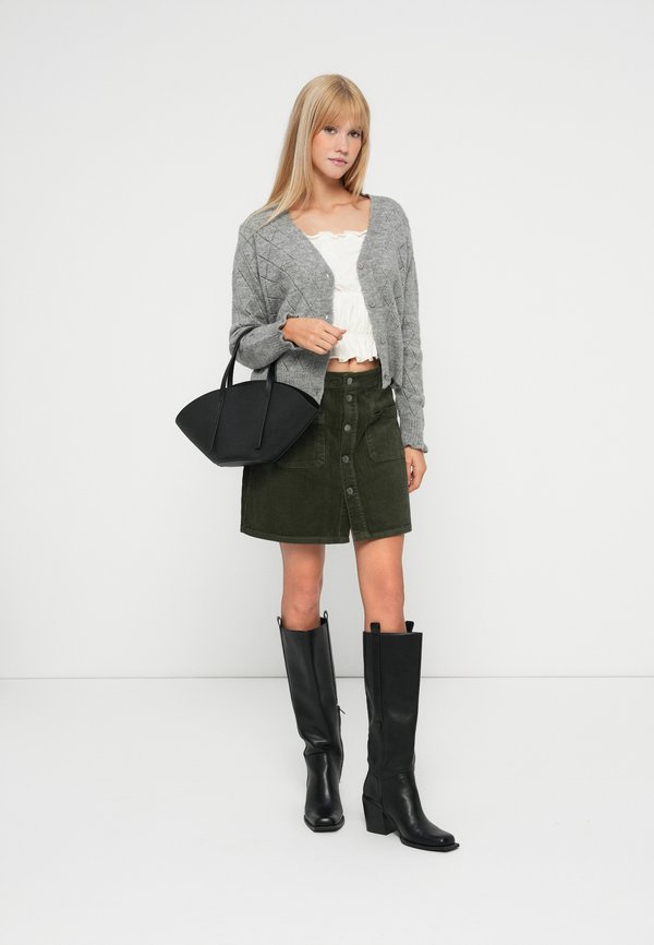 JDY JDYSHIRAZ LIFE CORDUROY SHORT SKIRT PNT