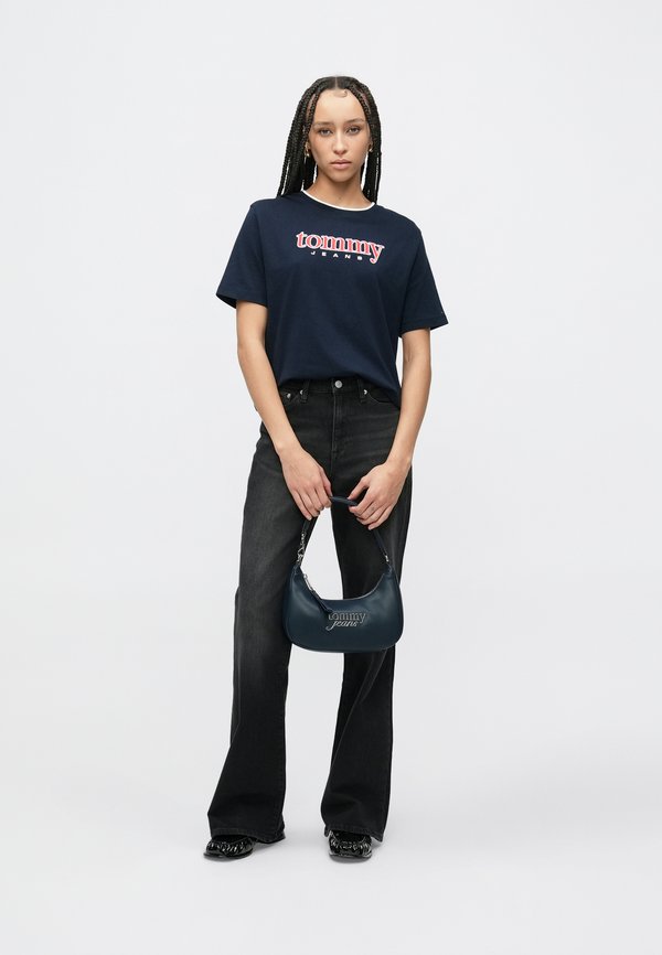 Tommy Jeans HIGH RISE FLARED BLACK JEANS