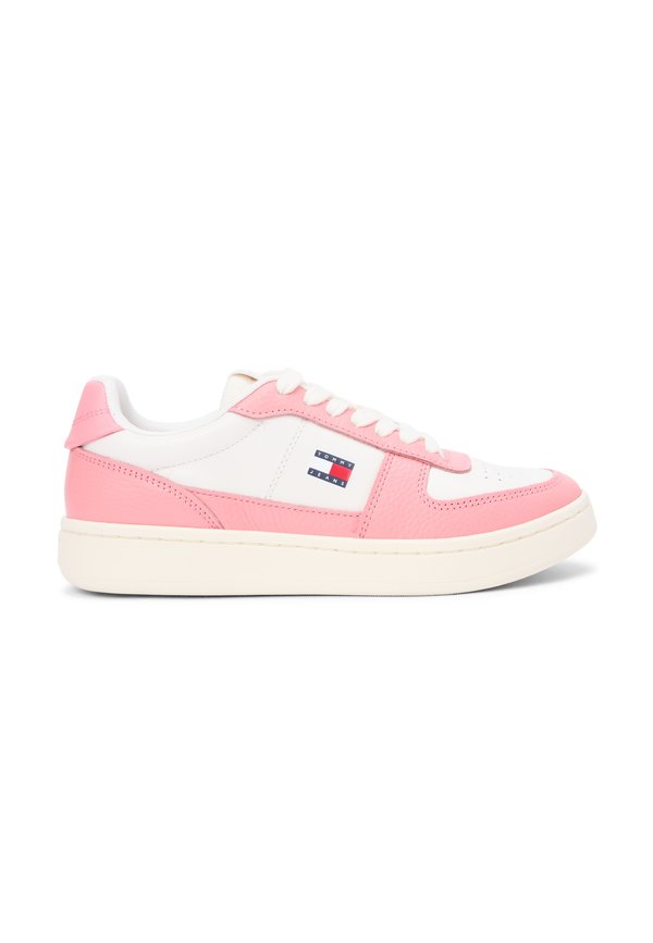 Tommy Jeans RETRO LEATHER ARCHIVE COURT TRAINERS